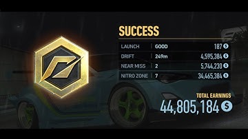 NFS No Limits 3.2.3 - Playthrough Demonstration - EZ Cash + Nitro - APK Mod