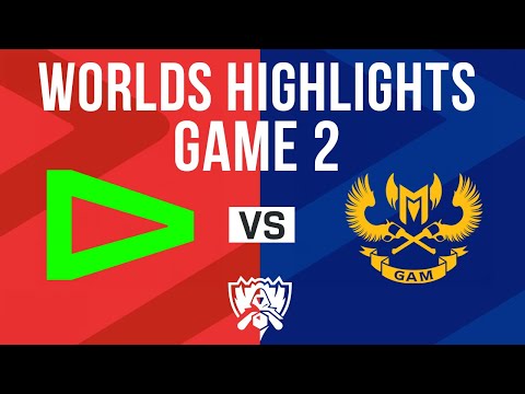 LLL vs GAM Highlights Game 2 | Worlds 2023 Play-Ins | LOUD vs GAM Esports