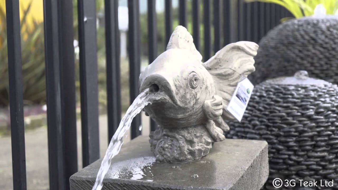 Fish Water Fountain New Zealand YouTube
