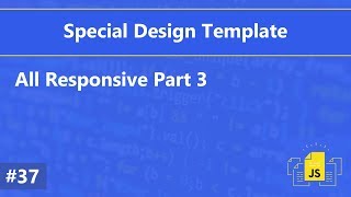 [Arabic] Special Template #37 - All Sections Responsive Part 3