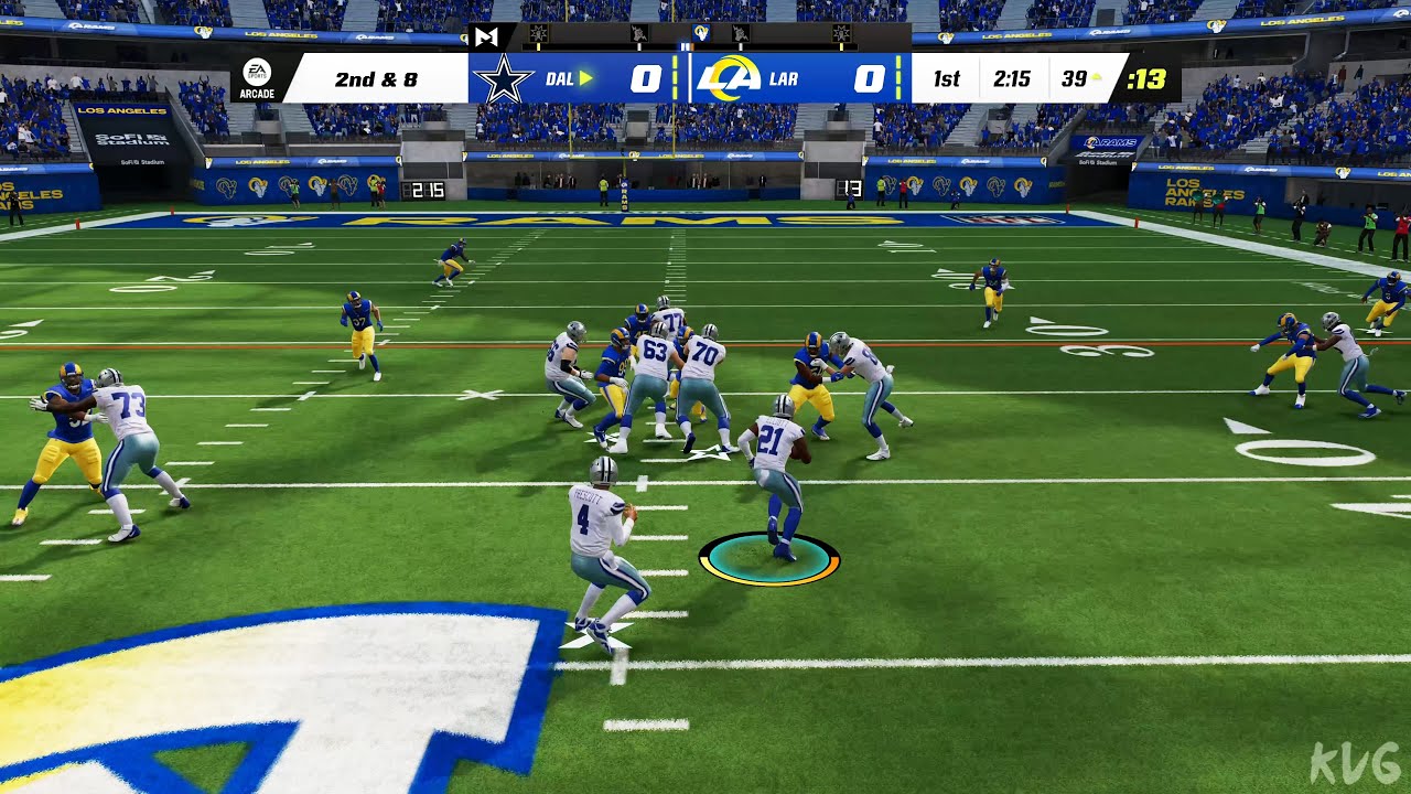 Madden NFL 23 - Dallas Cowboys vs Los Angeles Rams - Gameplay (PS5 UHD ...
