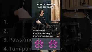 TOP 5 drum beats for BEGINNERS #tutorial #flstudio #musician #tscarpet #top5