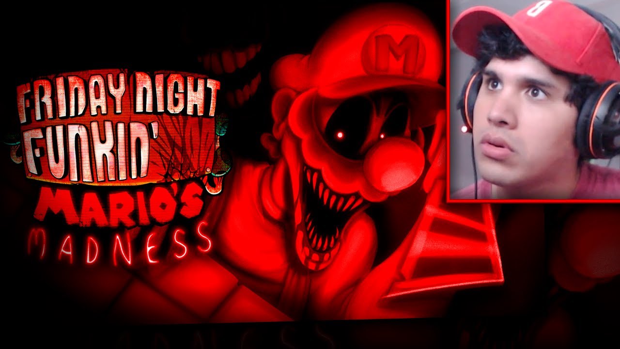 TDYU Reacciona a LOS GAME OVERS de FNF MARIO MADNESS