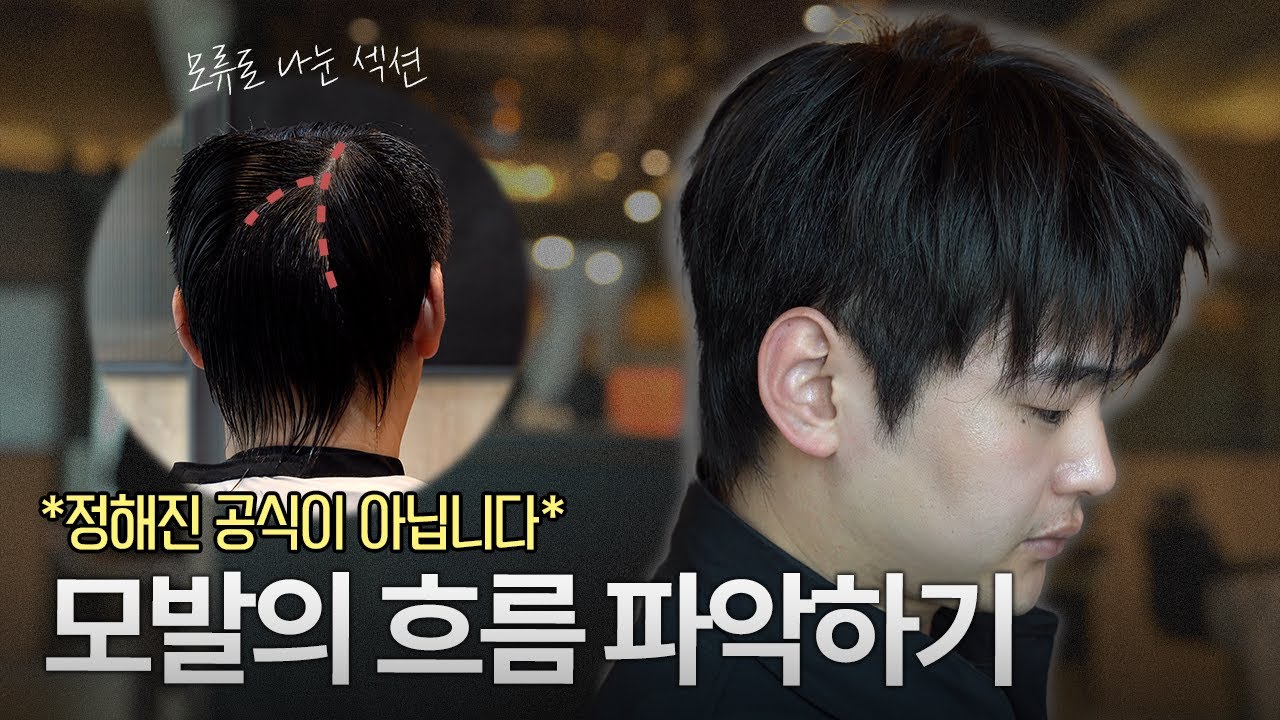 텍스처컷 다운펌 없이 뜨는 머리 커트하는 법 모류에 따른 커트하기 덥수룩한 머리 커트 씨플롯맨즈헤어