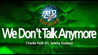 Charlie Puth  We Dont Talk Anymore feat Selena Gomez instrumental karaoke Version