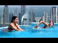 Sara Ali Khan Chilling In Swimming Pool In a Red H0T Bikini In Dubai