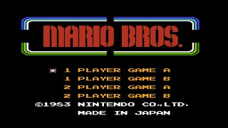 Mario Bros. (NES) | Gameplay + Game Over | No Cheats & Real Fails | 1983 Retrogaming | Back2Retro screenshot 1