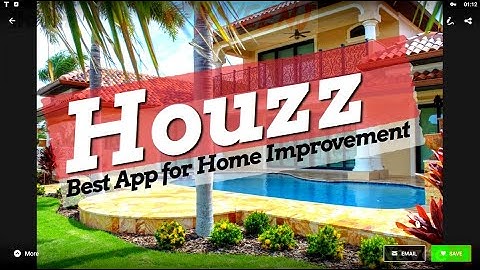 Houzz - Best App for Home Improvement [Android/iOS]