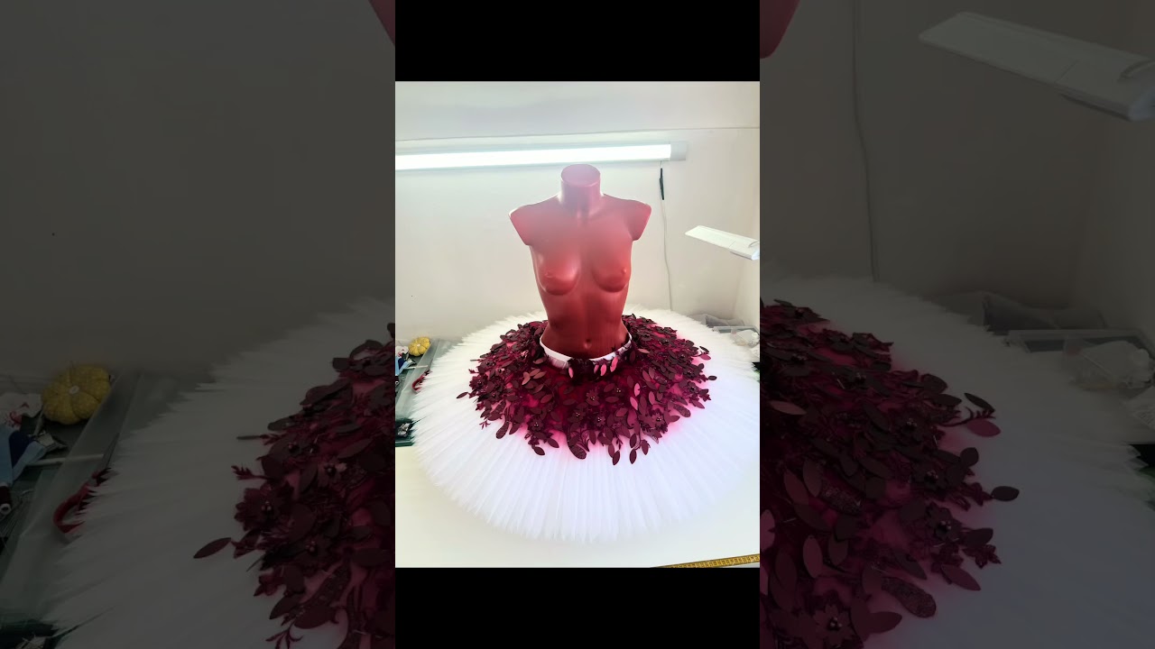 Процесс создания балетной пачки для @prima_ballet_show #ballet #weddingdress #balletdancer