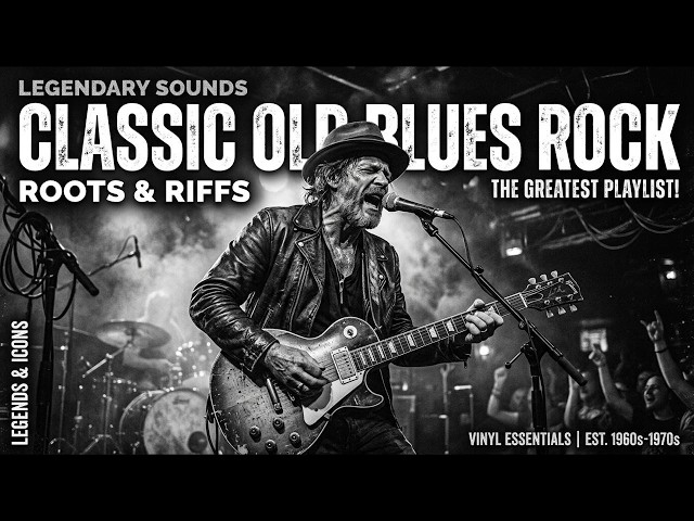 Led Zeppelin, Deep Purple, SRV, AC/DC, ZZ Top 🎸🔥 Classic Blues