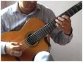 И.С.Бах Скерцо, классическая гитара