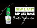 Fast dry gel base for sns dip powder  quick application