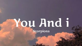 Scorpions - You and i [cover by lawmi fanai] [-lyrics-]