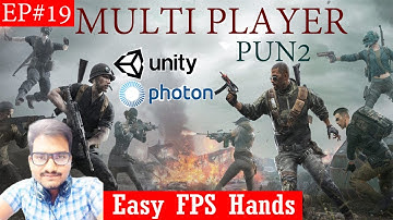 Unity Multiplayer Tutorial Using Photon Unity Networking (PUN )Ep.19 (Easy FPS Hand) | Nested Mango