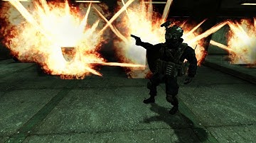 Gmod - Slow Motion Shooting [Test Video]