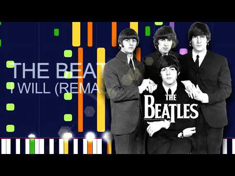 The Beatles - I WILL (REMASTERED 2009) (PRO MIDI FILE REMAKE) - "In the style of"
