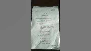 +3 1st semester botany honours paper-1 Sambalpur University 2018