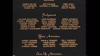 Aladdin (1992) end credits