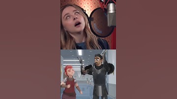 Nimona | Behind the Voice | Part 2 #shorts #behindthescenes #cartoon