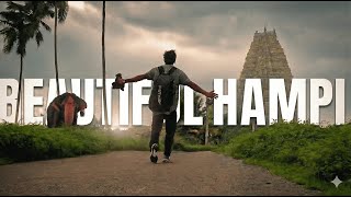 South Hampi In The Rain Temples, Elephants Hostel Nights Karnataka Series Ep4