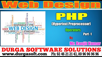 Php tutorials||onlinetraining||Php ||Operators Part-1 by Ranjit kumar