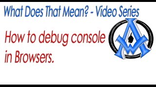 how to use console to debug in web browsers screenshot 3