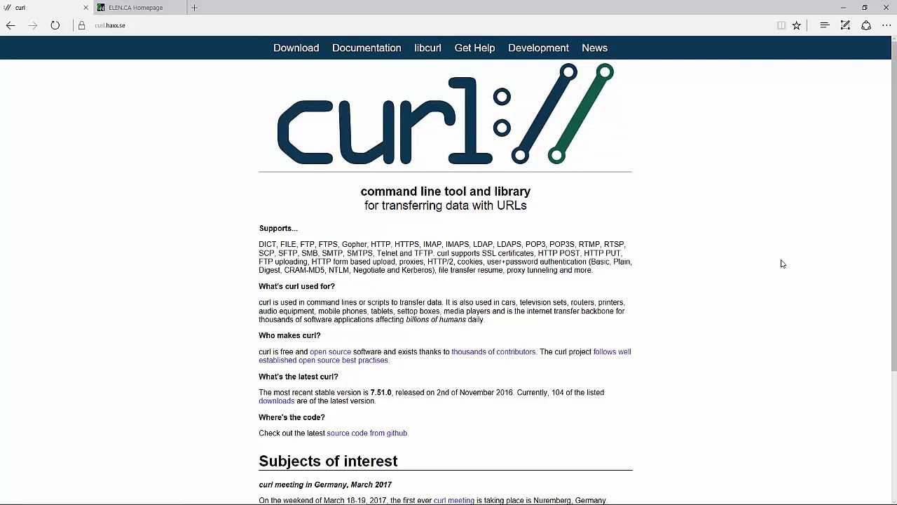 curl คือ  New Update  How To: Download and Install a curl executable for Windows