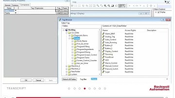 Steps To create Numeric Display and Inputs in a FactoryTalk View ME application