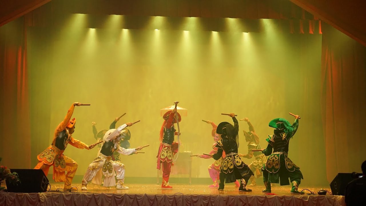 การแสดงเอ็งกอสร้างสรรค์ ในงานศิลปะนิพนธ์วิทยาลัยนาฏศิลปจันทบุรี ประจำปี 2565