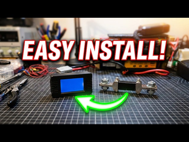 Moniteur De Tension Batterie PZEM015 Digital 0-200V Avec Shunt 300A - Testeur 12V 24V 48V