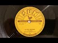 78rpm record: Glenn Honeycutt: I&#39;ll Be Around