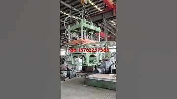 Two working layers rubber plate vulcanizing press machine