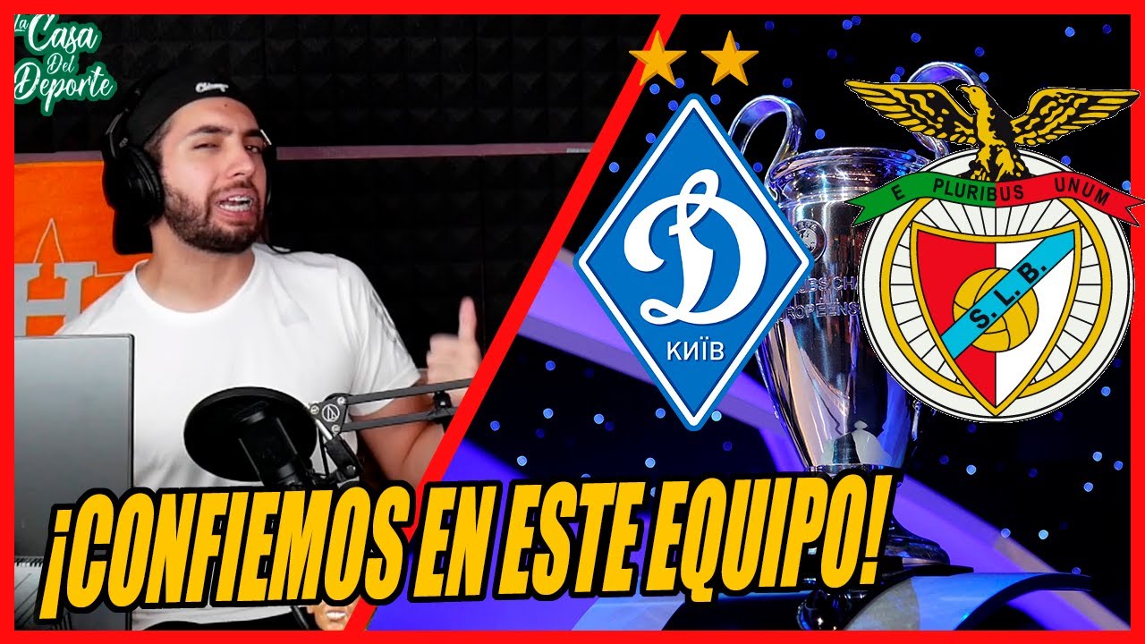 DYNAMO KIEV VS BENFICA PRONÓSTICO 🏆🔥 CLASIFICATORIA PARTIDO DE IDA