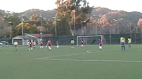 LA Hustlers S.C. Midfielder CATHERINE DAVILA Score...