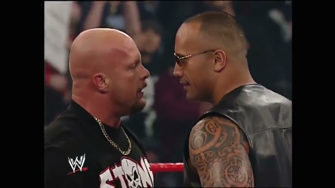 Stone Cold vs The Rock  (Rival History) (Voices by Disturbed)