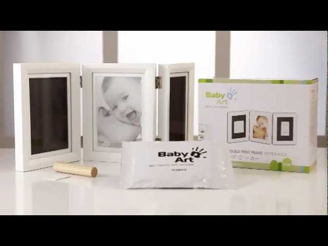 Kit Baby Art - Cadre empreinte 3 volets - My baby touch - Bois