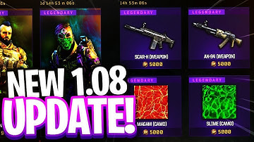 *NEW* BO4 DLC WEAPONS UPDATE 1.08 in BLACK OPS 4! - NEW BLACK OPS 4! 1.08 BLACKJACK SHOP UPDATE!