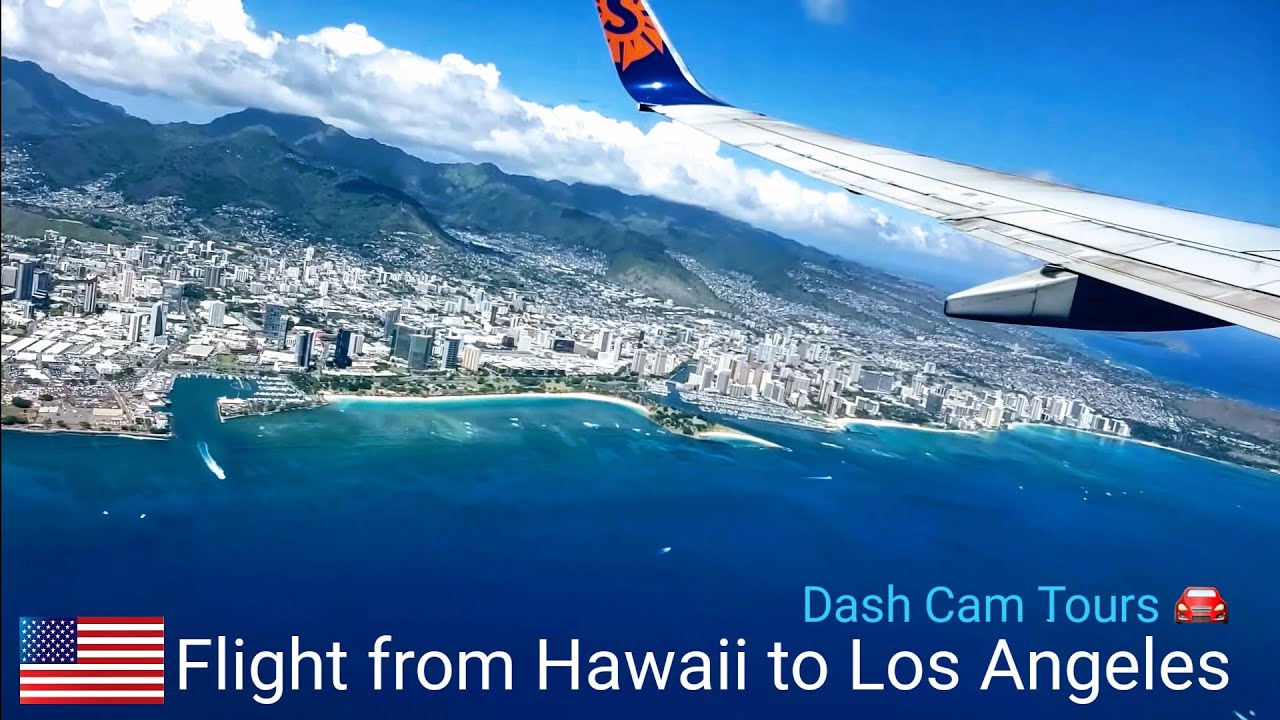 Flight Hawaii to Los Angeles YouTube