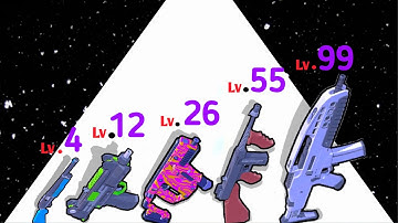 Weapon Master Run - Level Up Weapon Max Level Gameplay (PART 1) MERGEANDROIDBATTLE