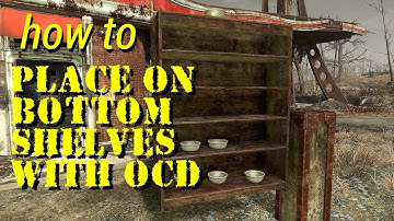 Tips and Tricks  - How to Place on Bottom Shelves with OCD