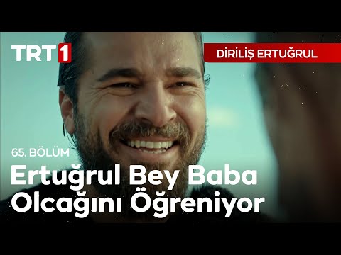 Diriliş Ertuğrul 65. Bölüm - Halime Hatun'un Ertuğrul Bey'e baba olacağını söylediği an!