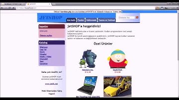 PHP JetShop Kurulumu - Php Scriptler - Script Kurulumu