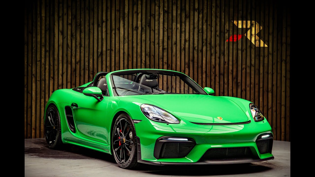 porsche-718-spyder-4-0-spyder-pdk-euro-6-s-s-2dr-youtube