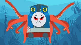 Thomas Robot Animation, Cursed Train Thomas, And Thomas The Sea Creature
