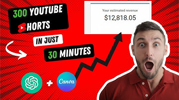 How I Made 300 YouTube Shorts in Just 30 MINUTES for a Faceless YouTube Channel