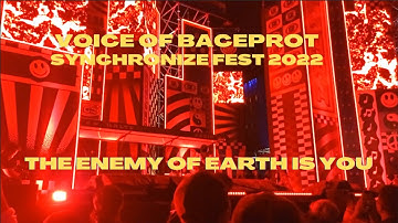 VOB - The Enemy Of Earth Is You Live at Synchronize Fest 2022