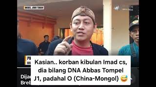 KADER PWI-LS: DNA ABBAS BILLY KETUM KAMI ADALAH J1, SAH SAYYID HIJAZ CUCU RASUL SAW 😅