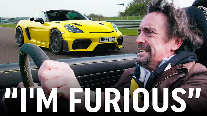 Richard Hammond Drives the GT3-Engined Boxster, and He's FURIOUS