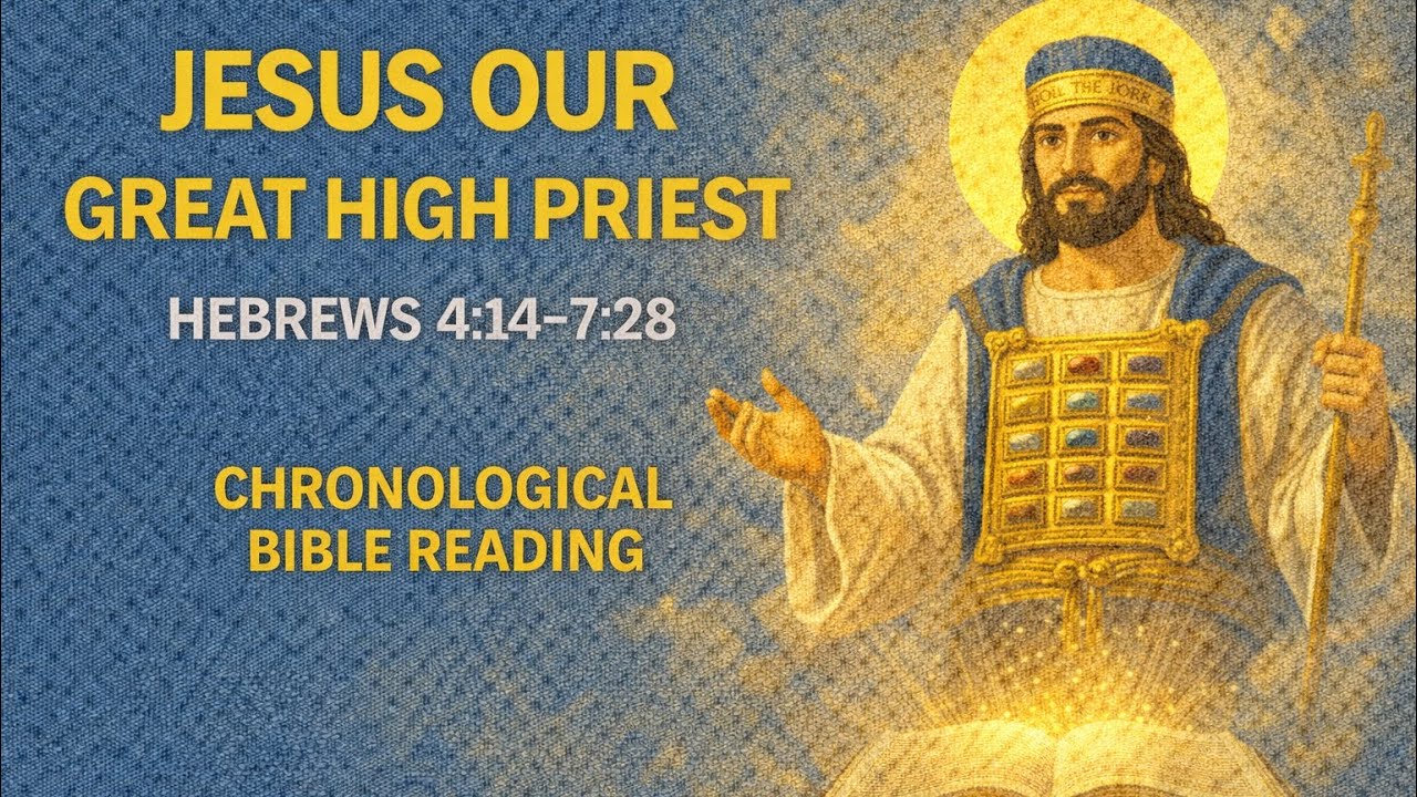 Jesus Our Great High Priest | Hebrews 4:14–7:28 | Chronological Bible ...