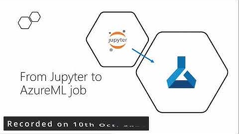 Jupyter to AzureML job